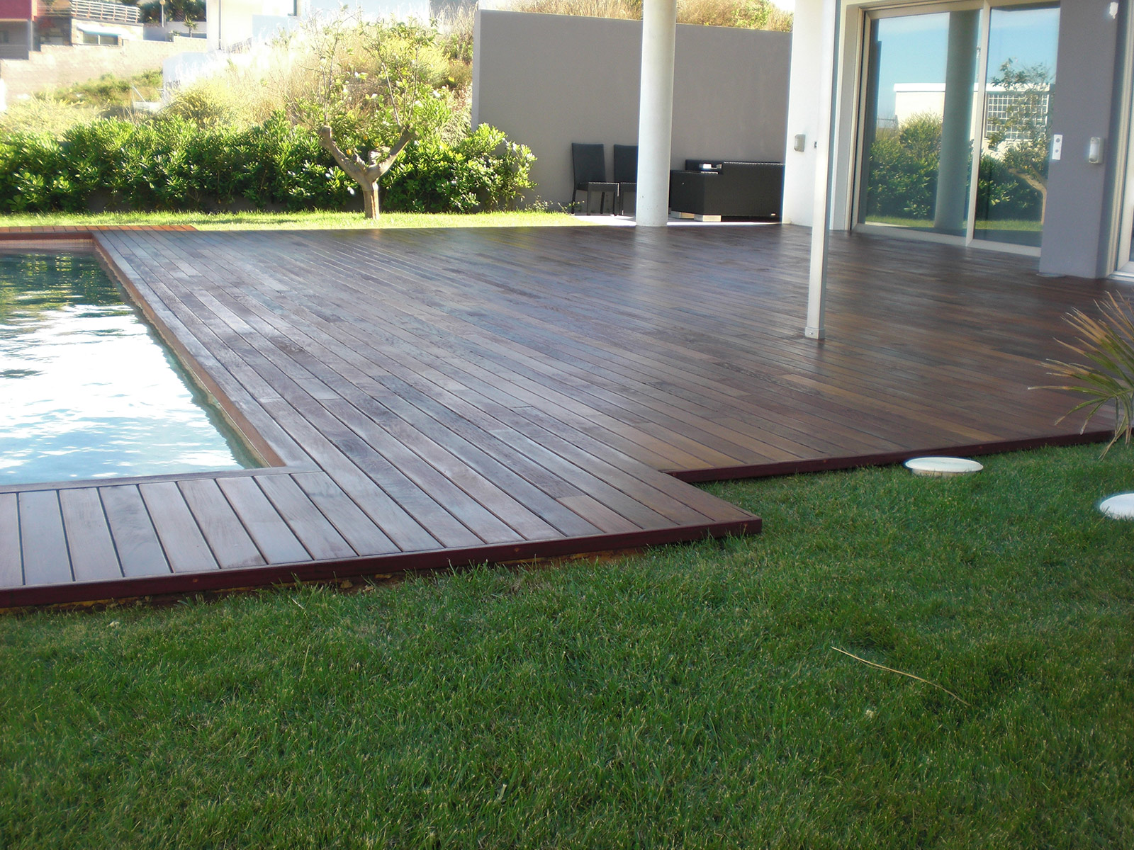 Piscina tarima